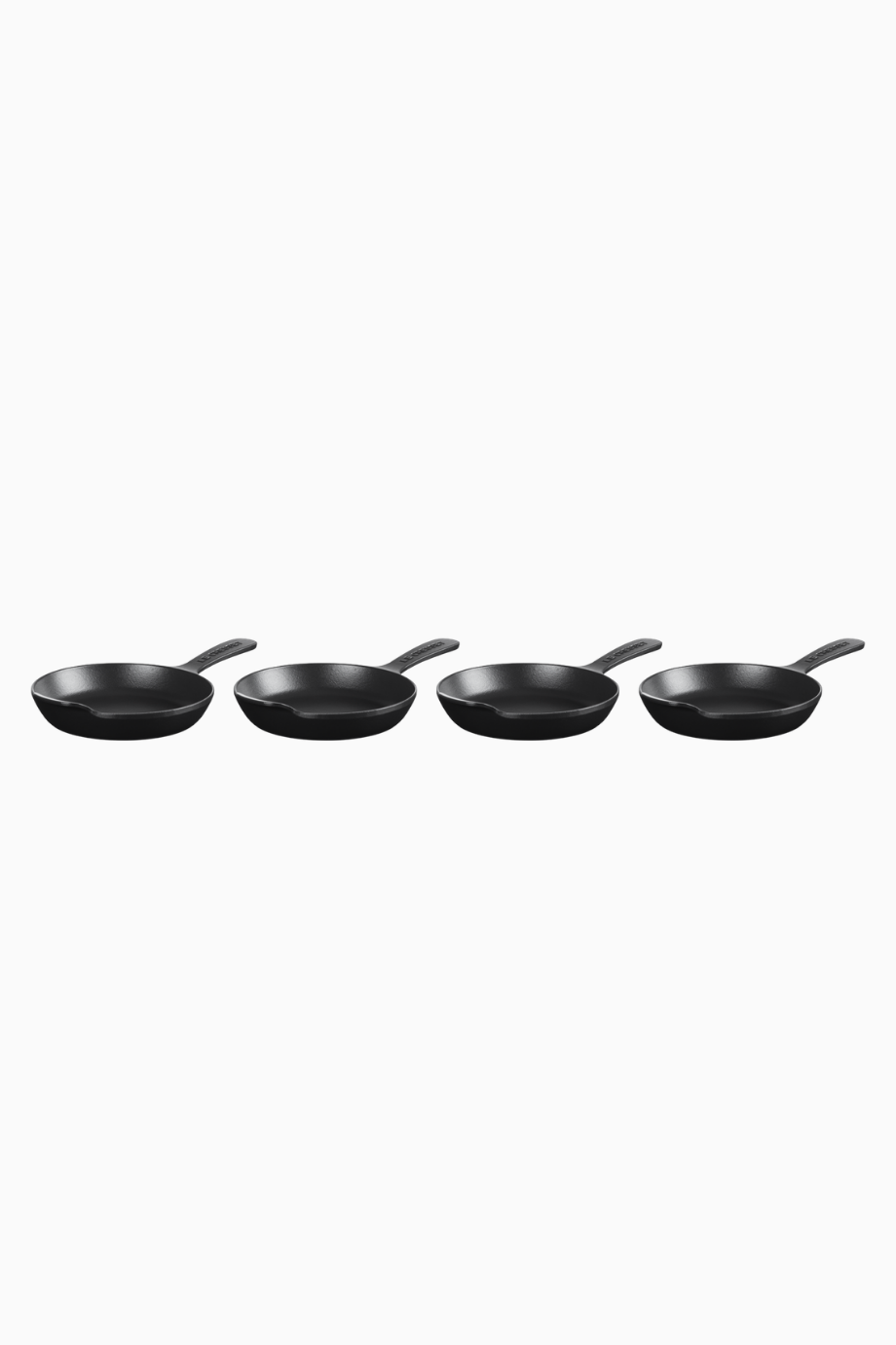 4’lü Mini Servis Tavası Döküm Set 16 cm