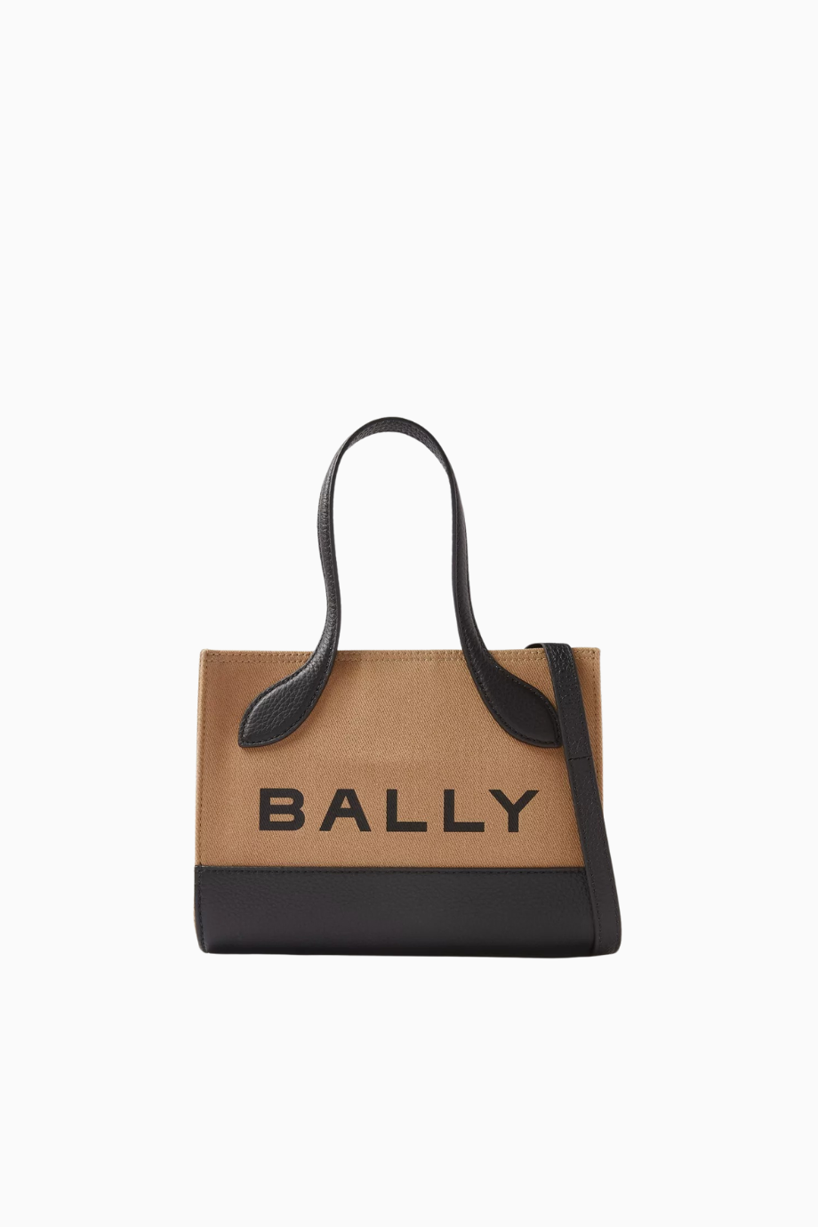 XS Bar Keep On Pamuk ve Deri Detaylı, Zarif ve Lüks Kompakt Tote Çanta