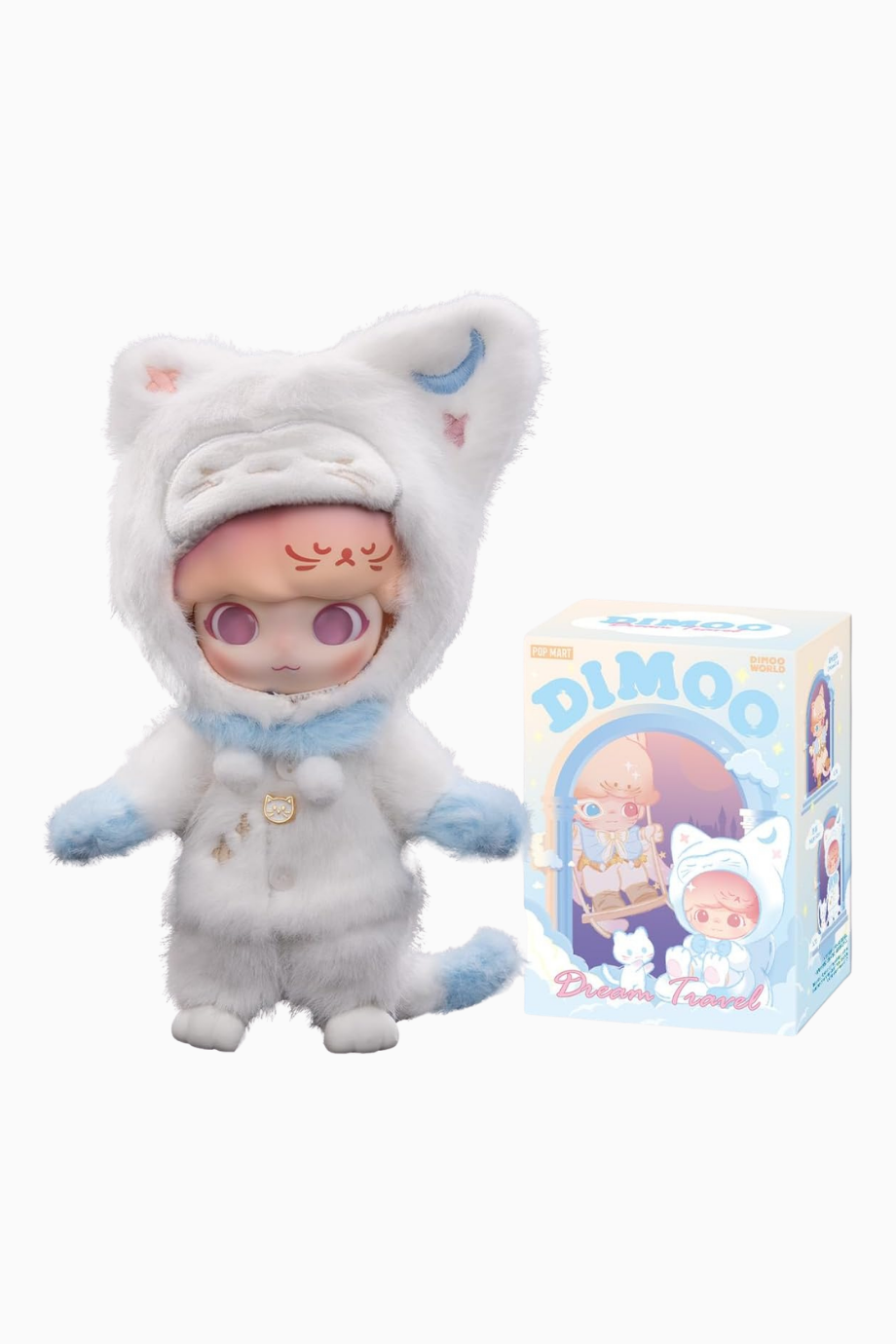 Dimoo Dream Travel Özel Koleksiyon Aksiyon Figürü 1 Kutu Blind Box