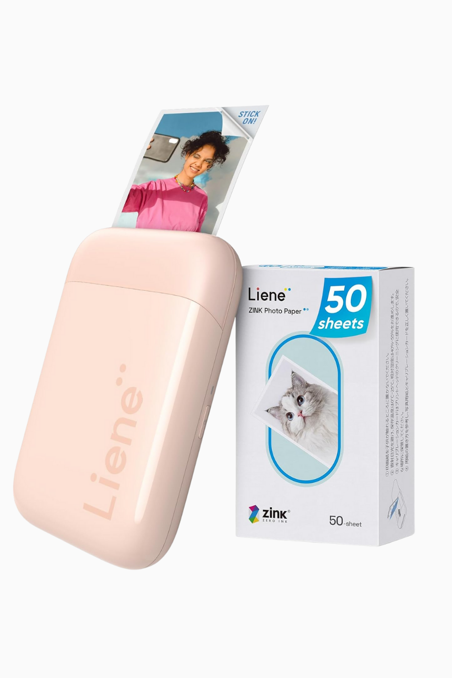 Pearl K100 Mini Bluetooth Fotoğraf Yazıcısı, 300DPI, Çinko Kağıt