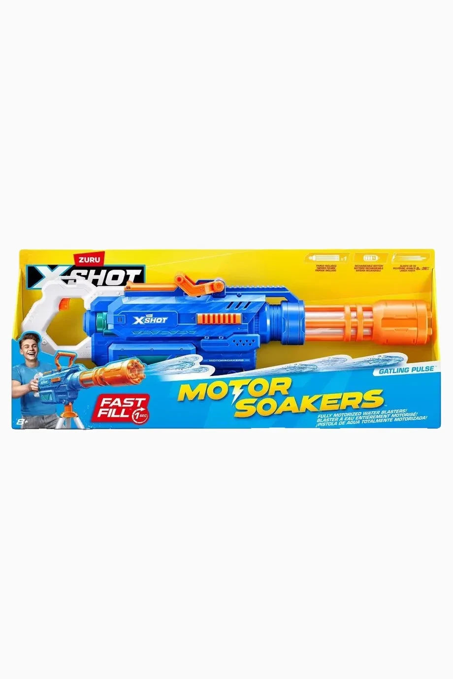 Water Gatling Motor Soaker Motorlu Su Tabancası