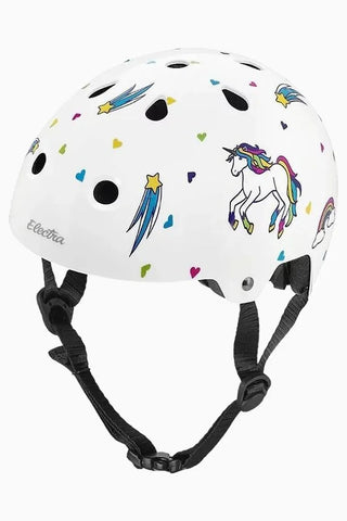 Lifestyle Unicorn Beyaz L Beden Premium Bisiklet Kaskı