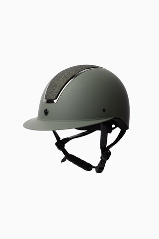 Monarch II Metalik Simli Binicilik Kaskı, Hafif & Sertifikalı