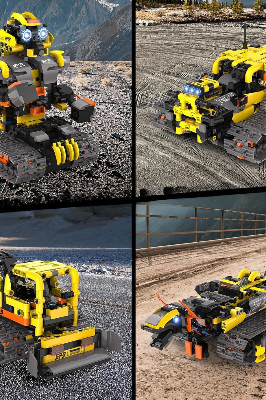 Technic Uzaktan Kumandalı Robot Yapım Seti, 688 Parça