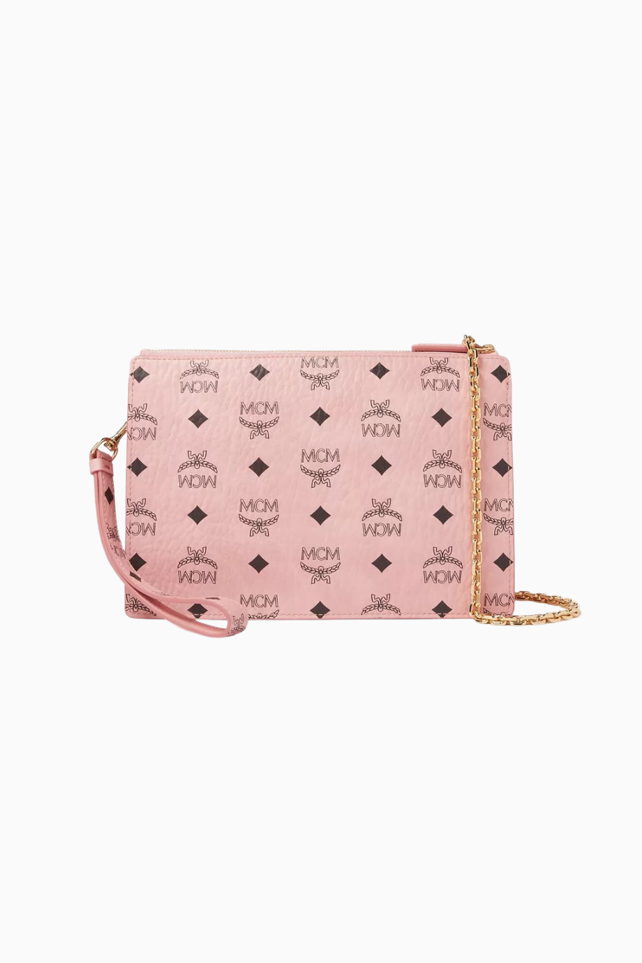 Small Aren Chain Pouch, Visetos Canvas Çanta