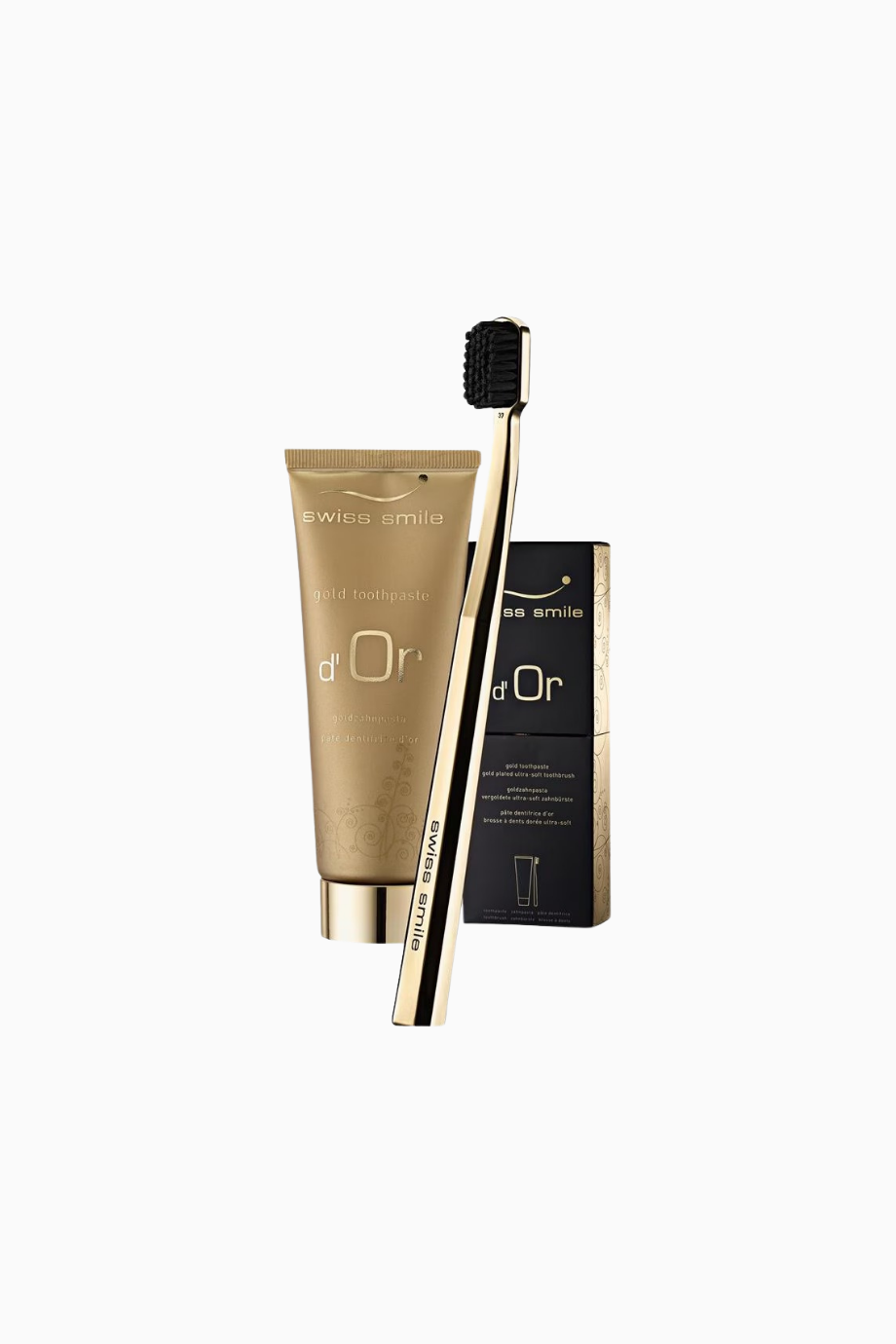 Golden Toothpaste d’Or Set, Lüks Diş Bakım Seti