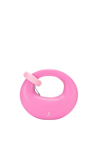 Pembe Abacus Mini Üst Saplı Çanta