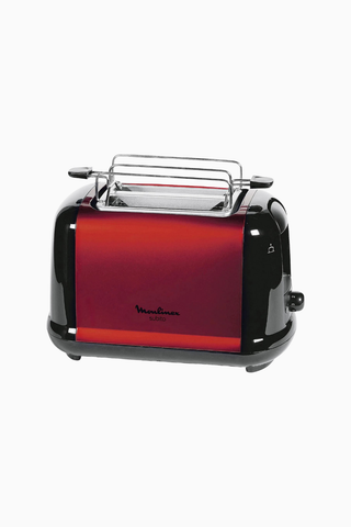 LT261D Subito Kırmızı 850W 2 Dilim Paslanmaz Çelik Ekmek Kızartma Makinesi