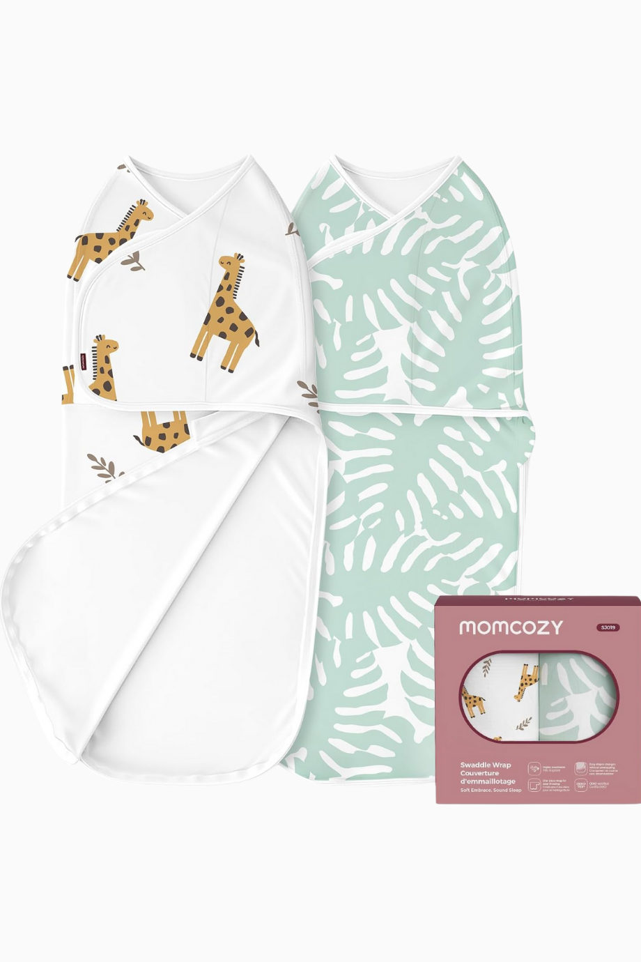 Bebek Kundağı 0-3 Ay Bambu Viskon 2’li Set