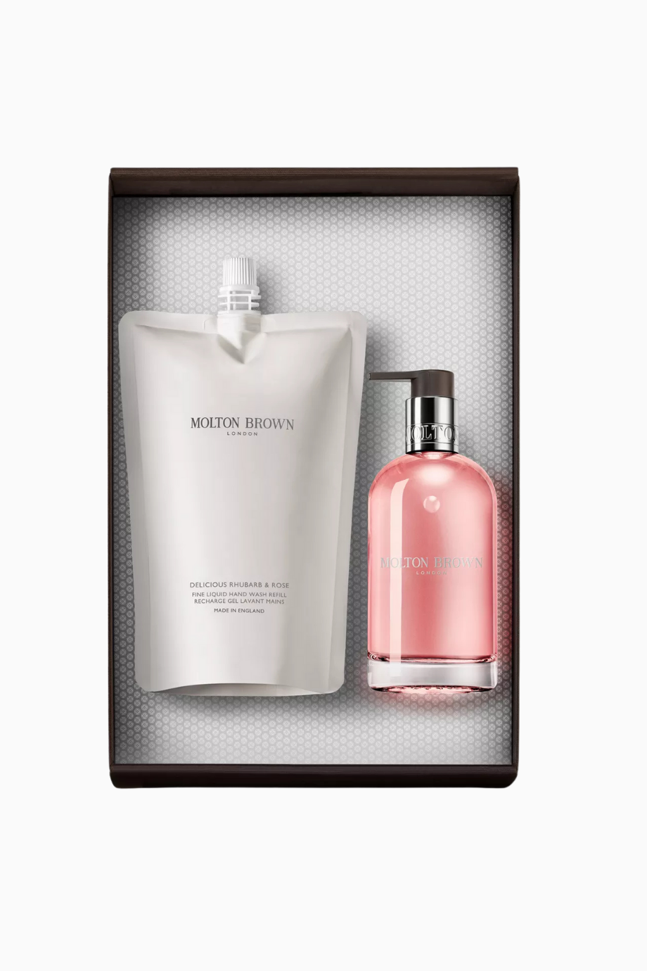 Delicious Rhubarb-Rose El Yıkama Refill Hediye Seti