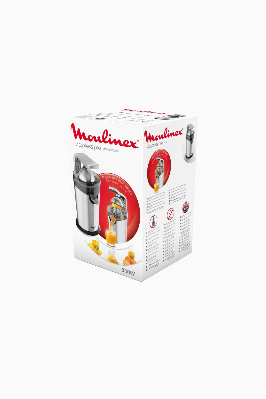 Vitapress Pro PC700D 300W Paslanmaz Çelik Elektrikli Narenciye Sıkacağı