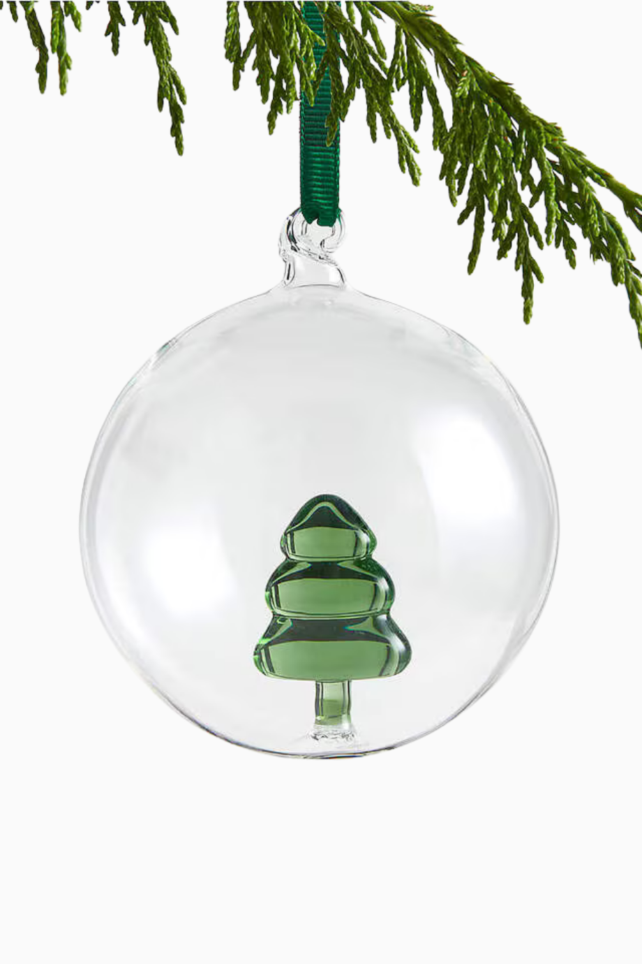 Glass Tree Christmas Ornament Borosilikat Cam Yılbaşı Ağacı Süsü