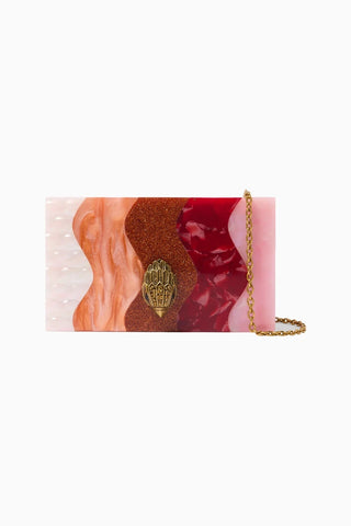 Party Eagle Kristalli Mini, Kadın Clutch ve Omuz Çantası