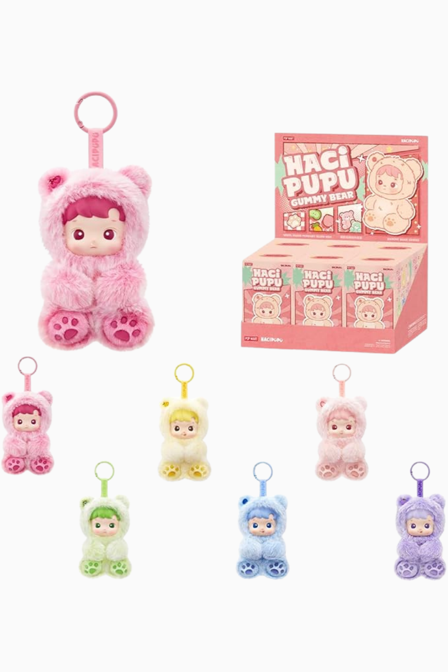 HaciPupu Gummy Bear Peluş Kolye Tam Set