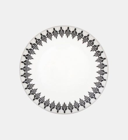 Porselen Tabak 4'lü Set, 26,7 cm, Dayanıklı ve Şık Tasarım