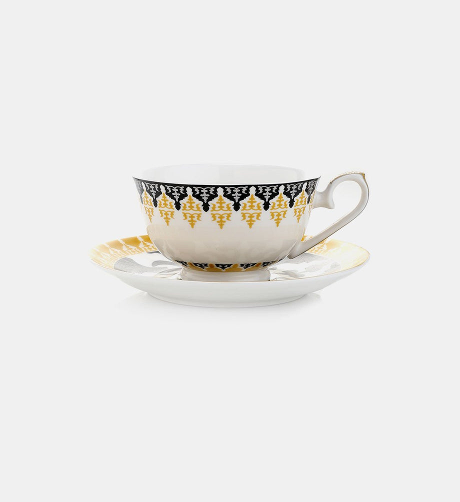 Baskılı Çay Fincanı Altlığı Seti, 220ml