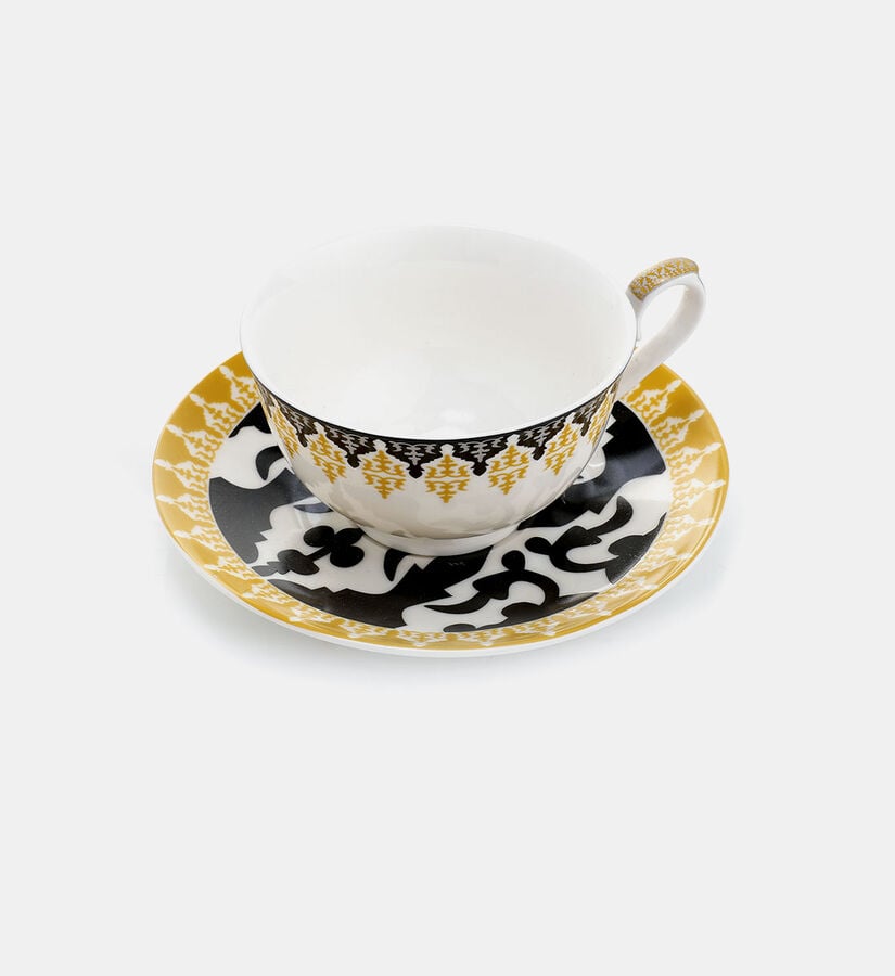 Baskılı Çay Fincanı Altlığı Seti, 220ml