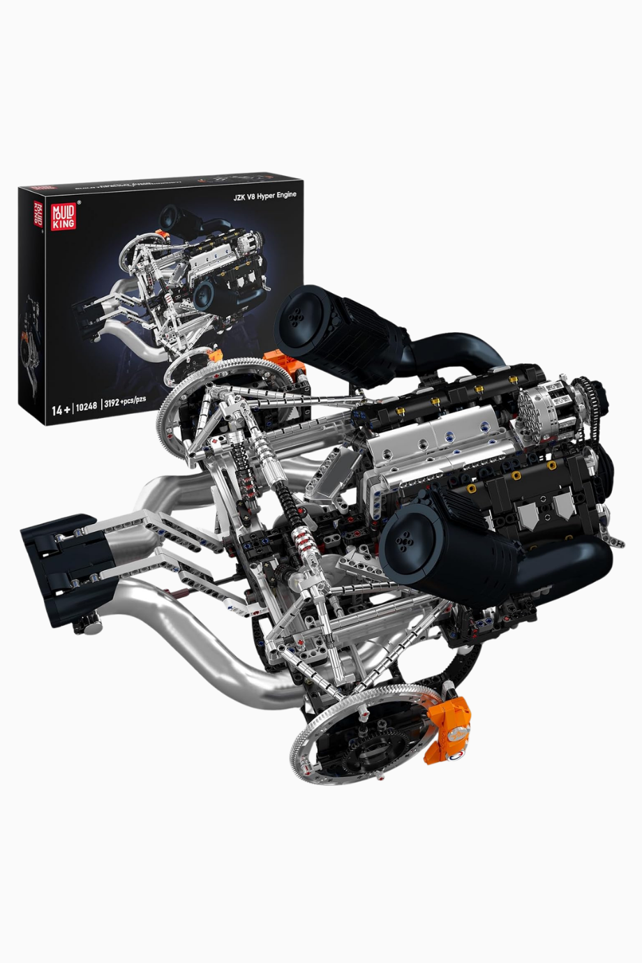 10248 V8 Motor Modeli 3192 Parça Lüks Yapı Seti