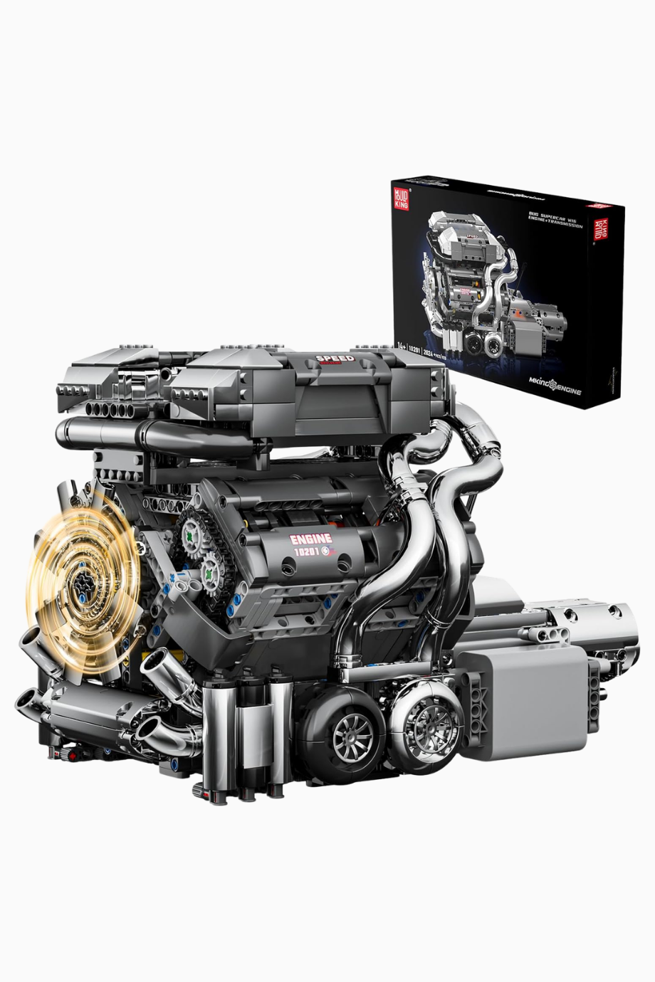 10201 W16 Motor Modeli 2024 Parça Lüks Yapı Seti