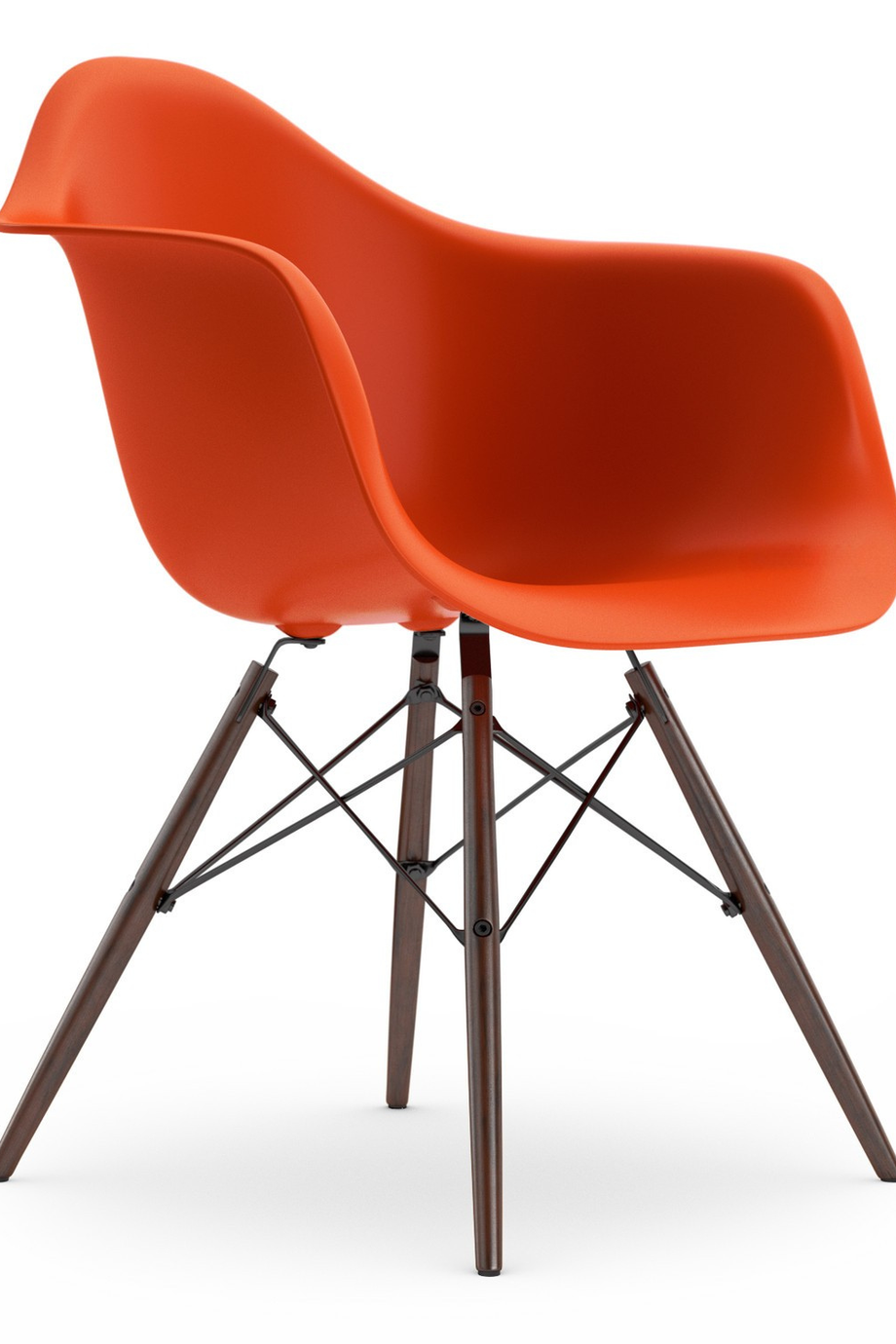 Eames Plastik Koltuk RE DAW, Vitra, Charles & Ray Eames, Geri Dönüştürülmüş Malzeme