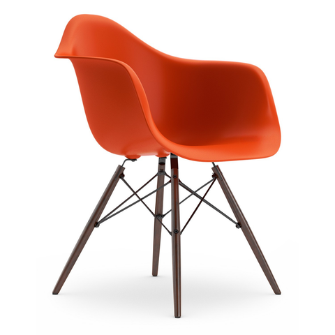 Eames Plastik Koltuk RE DAW, Vitra, Charles & Ray Eames, Geri Dönüştürülmüş Malzeme