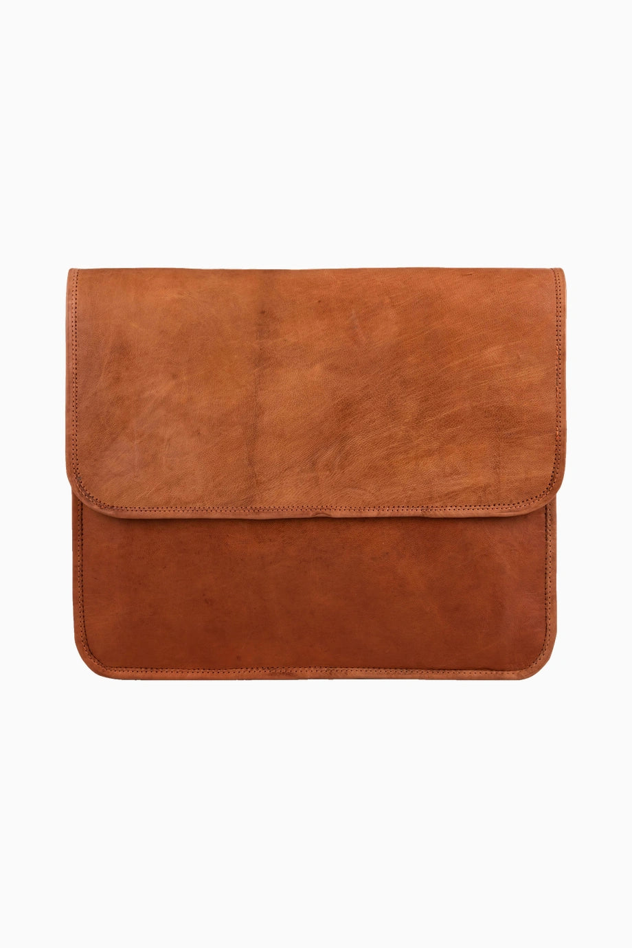 Ghent Vintage Hakiki Deri 15 İnç Laptop Unisex Postacı Çantası