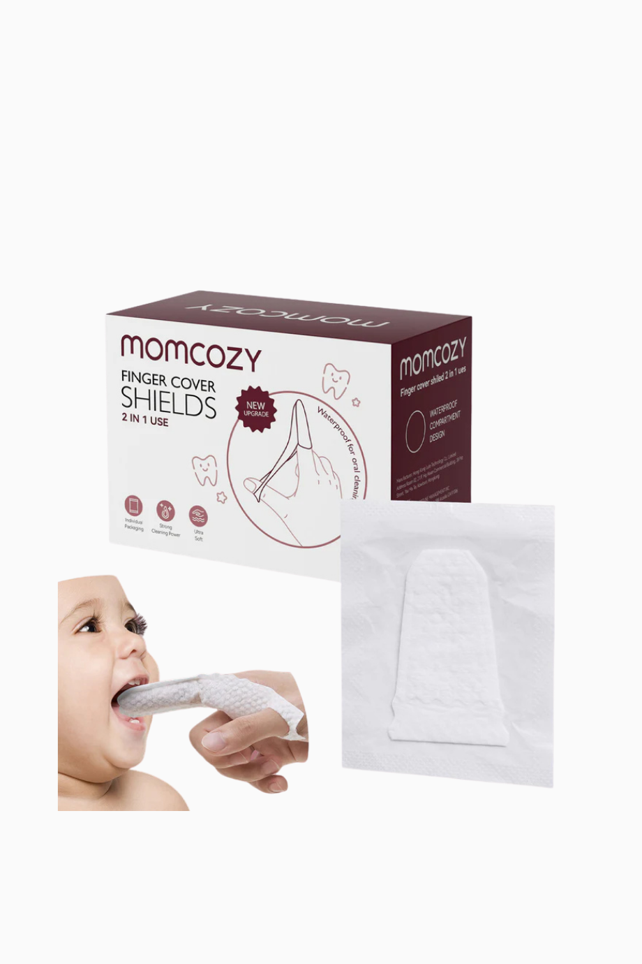 Bebek Ağız Temizleme Parmak Mendili 30’lu Set