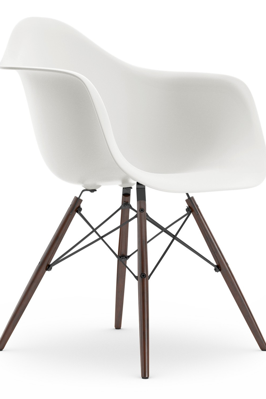 Eames Plastik Koltuk RE DAW, Vitra, Charles & Ray Eames, Geri Dönüştürülmüş Malzeme,