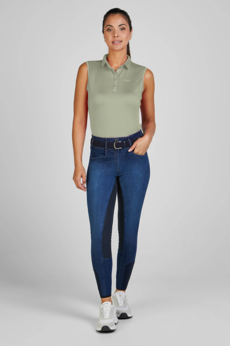 Polo Sleeveless 7235 Lüks Kolsuz Spor Kadın Tişört
