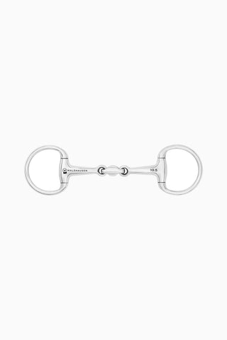 Pony Çift Kırımlı Zeytin Başlı At Ağızlığı 14 mm