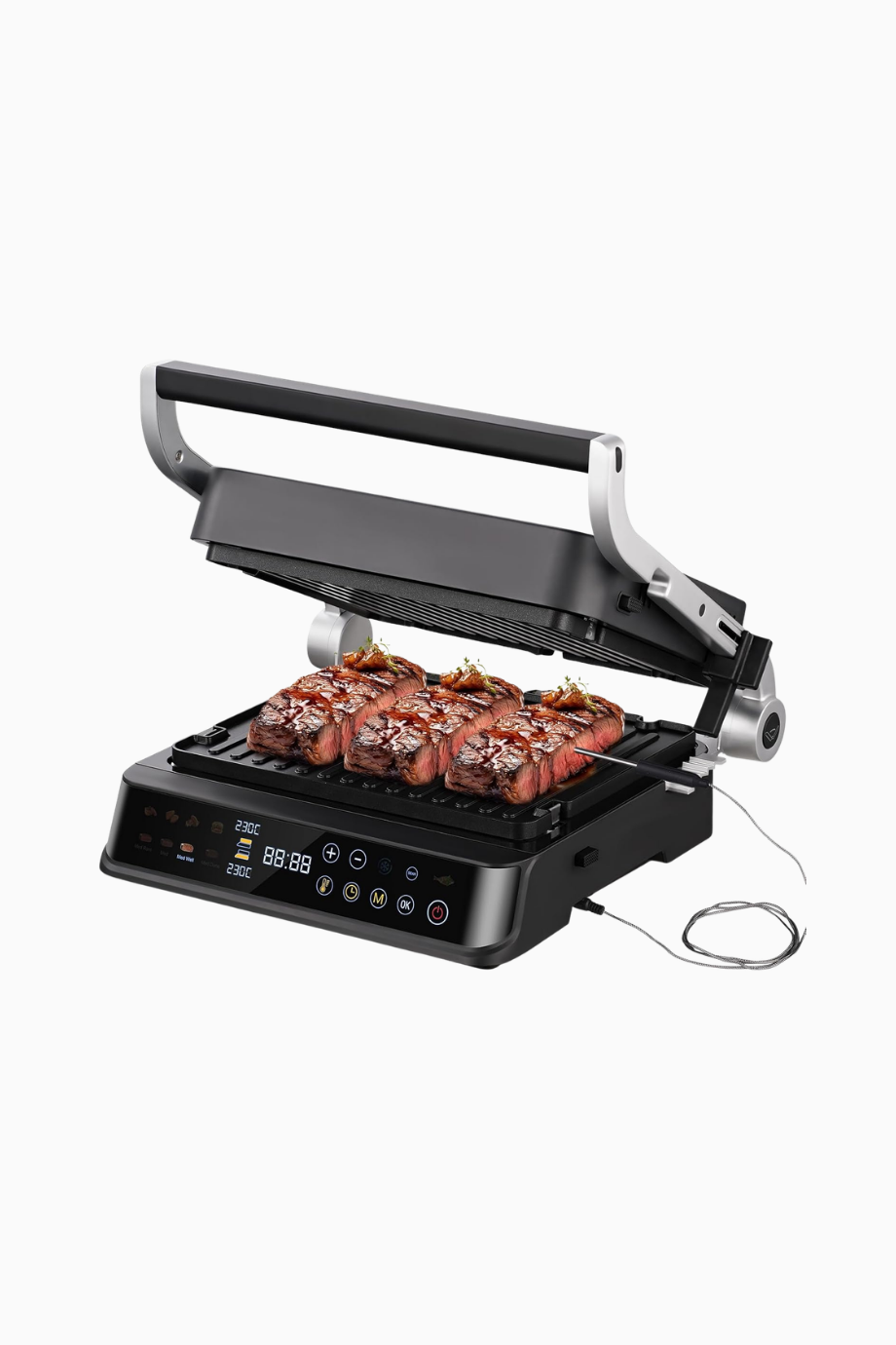 XL 4’ü 1 Arada Elektrikli Izgara 280°C 2000W