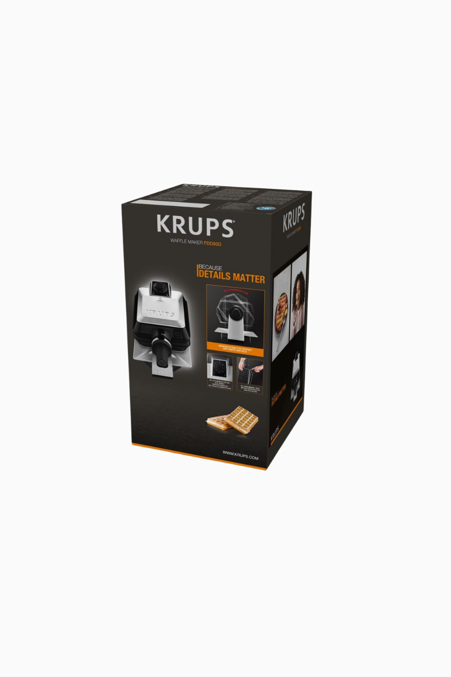 Profesyonel Double Waffle Makinesi Döner Sistem 1200W