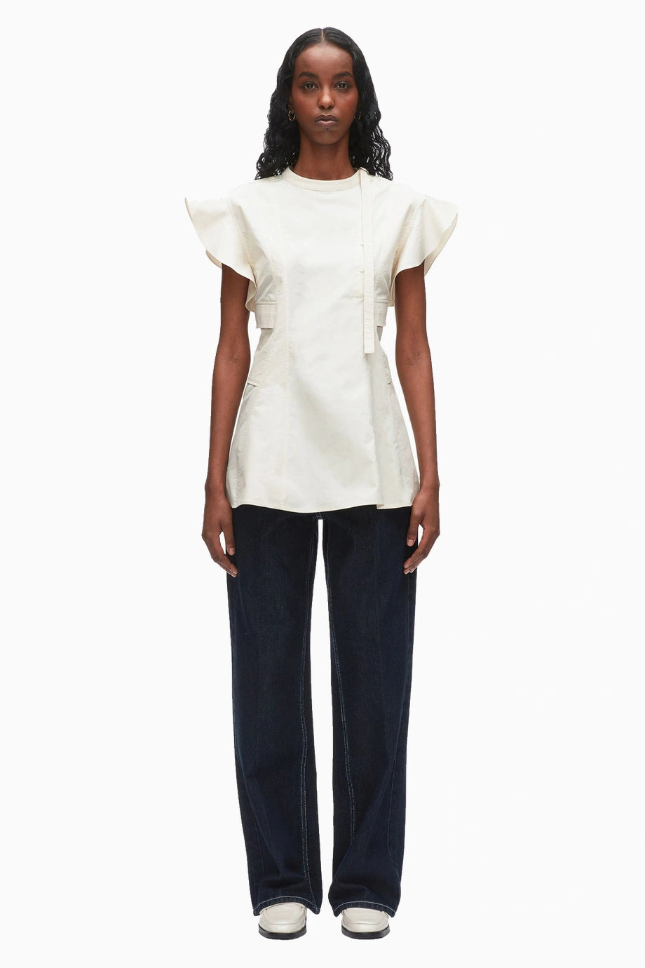 Tonal Poplin Oxford Kombin Kadın Bluz