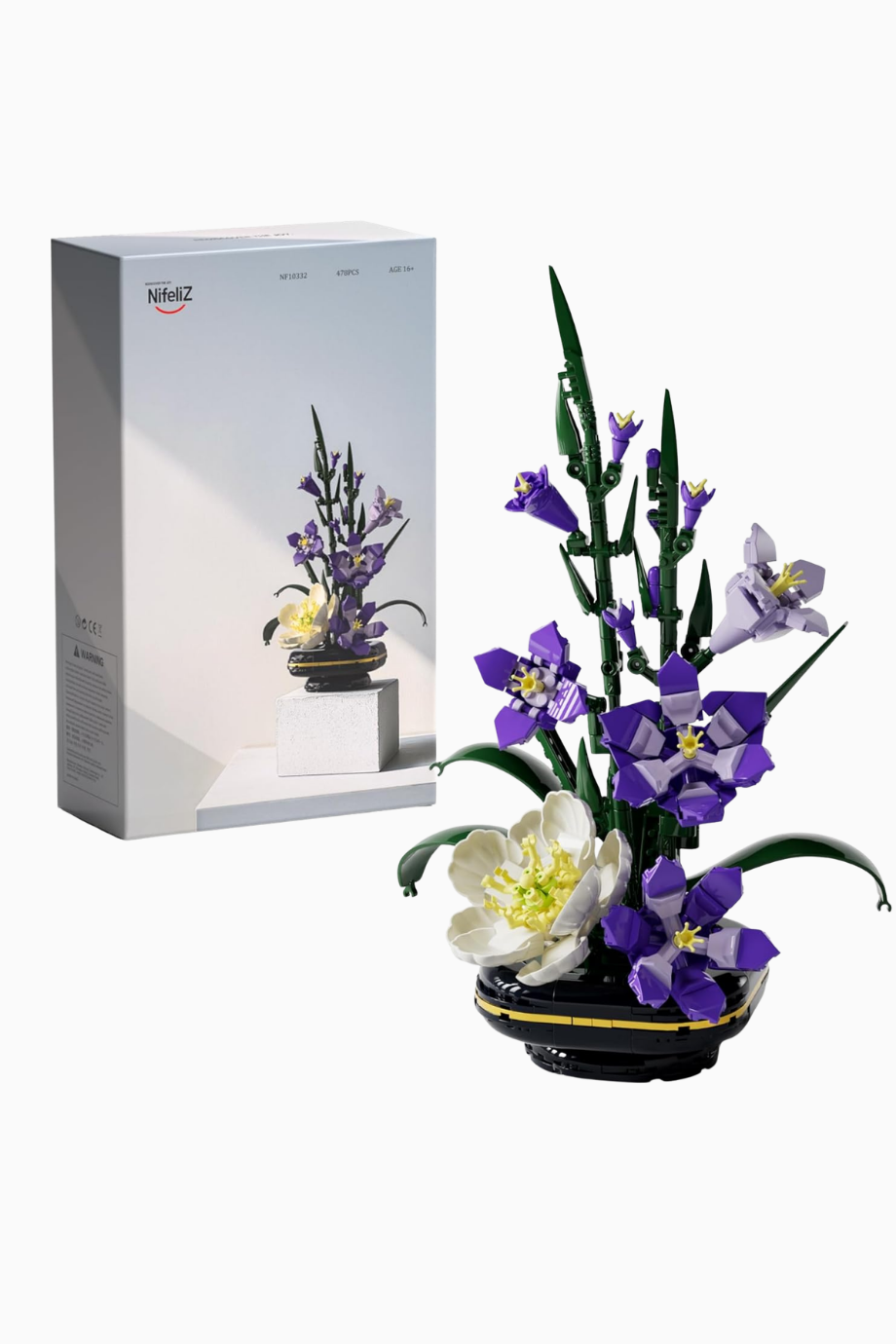 NF10332 Gladiolus Çiçek Yapım Seti 478 Parça Dekoratif Botanik Model
