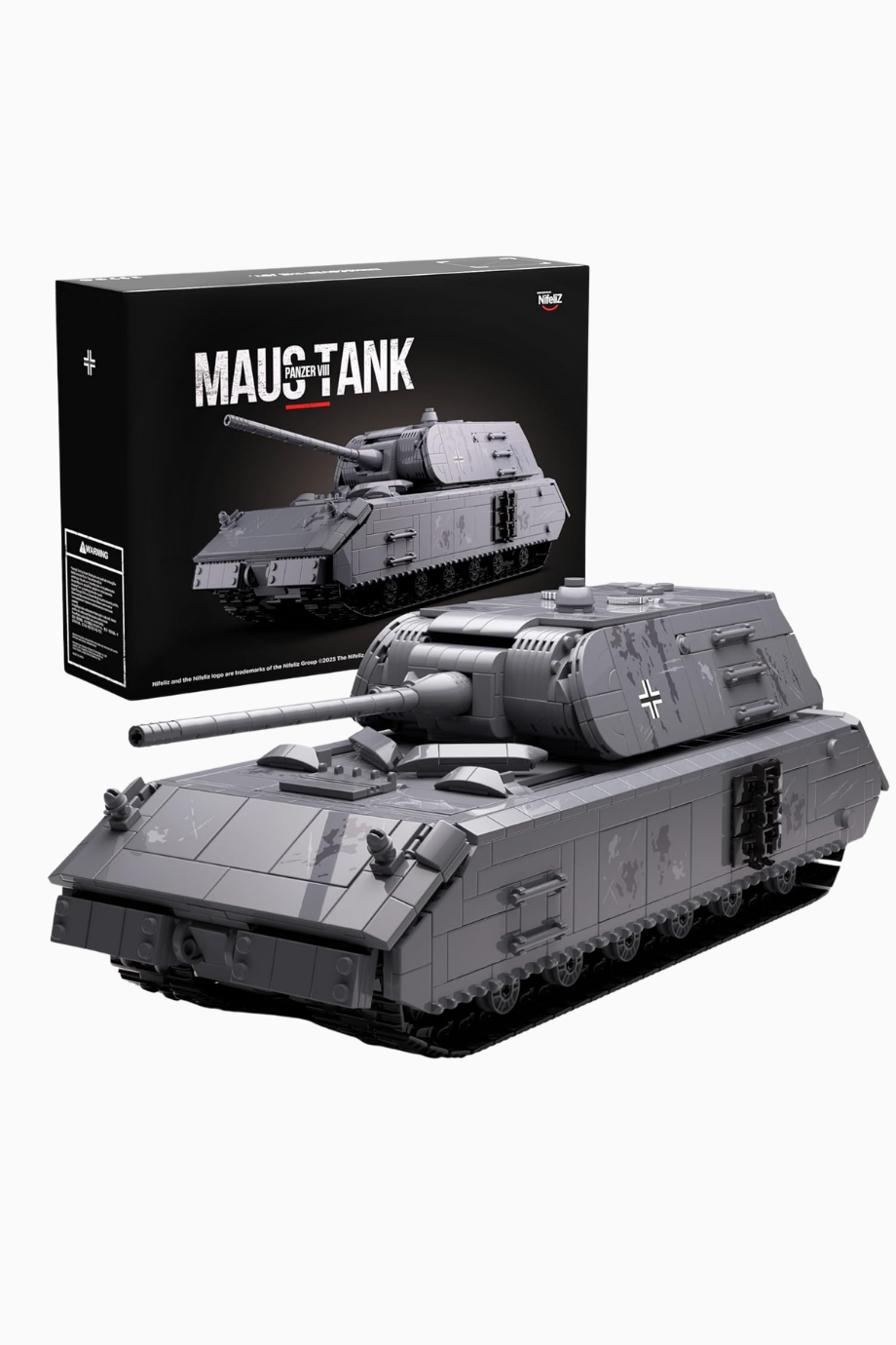 NF10289 Panzer VIII Maus Tank Model Yapım Seti 2272 Parça Koleksiyon