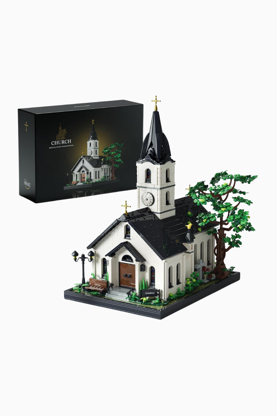NF10310 Kapelle Mimari Yapım Seti 3116 Parça Vintage Kilise Modeli