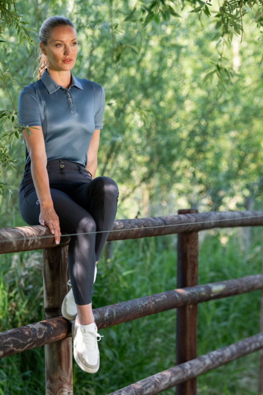 Polo Shirt 1236 Lüks Fonksiyonel Spor Kadın Tişört