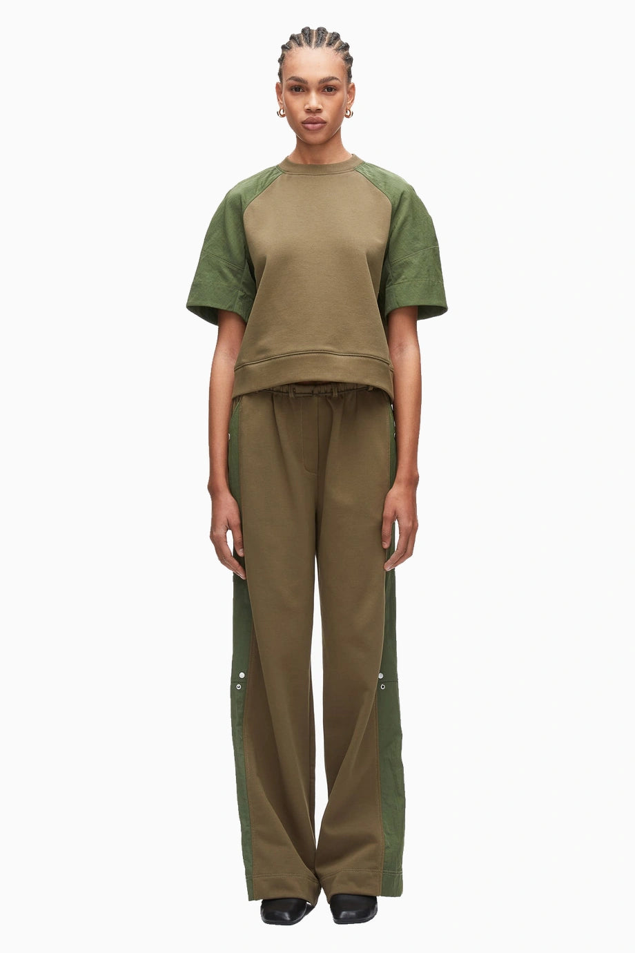 Hybrid Terry Utility Kadın Sweatshirt
