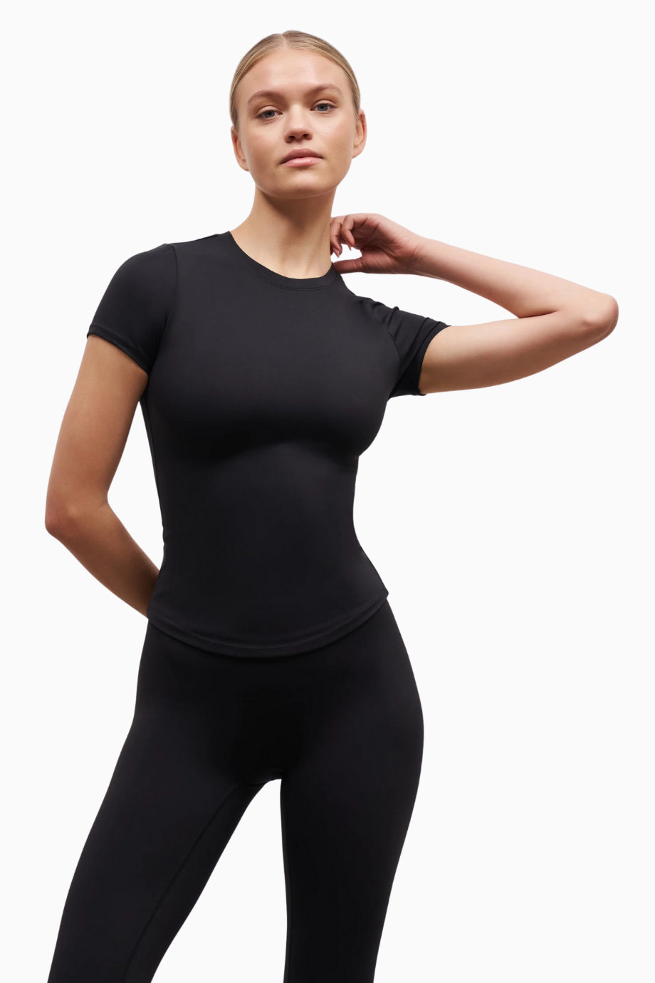 Base Sculpting T Shirt Şekillendirici Kısa Kollu Kadın Tişört