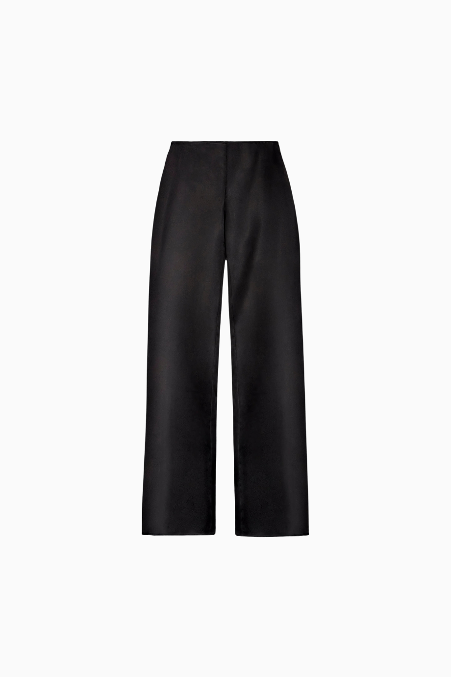 Formal Satin Straight Leg Trousers Kadın Pantolon