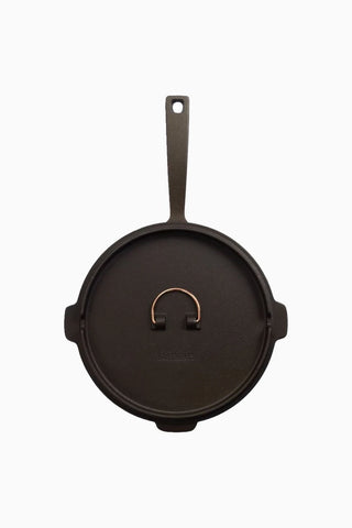10 Inch All In One Cast Iron Skillet Kamp Döküm Tavası