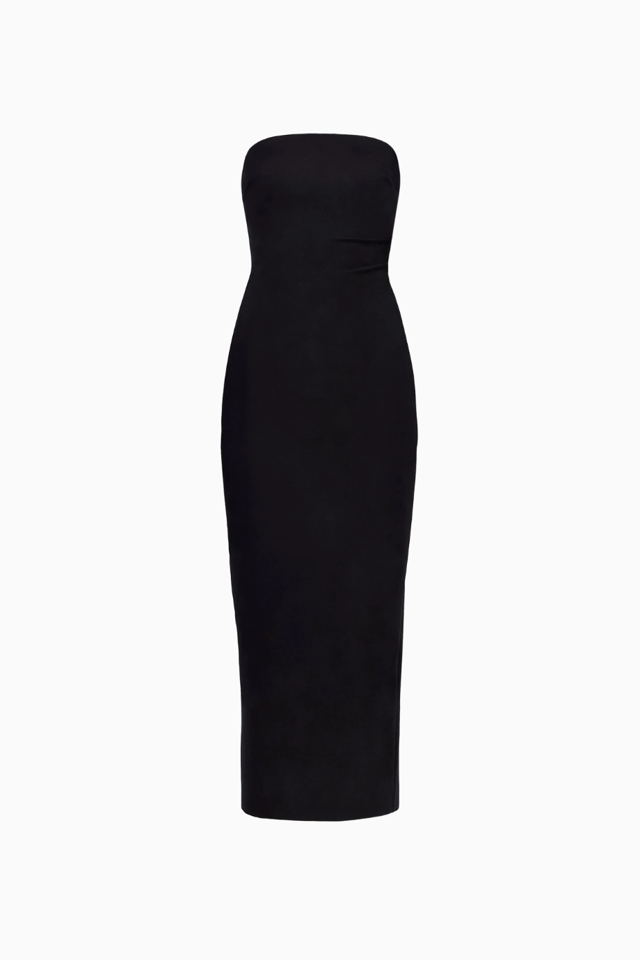 Strapless Ruched Midaxi Dress Kadın Elbise