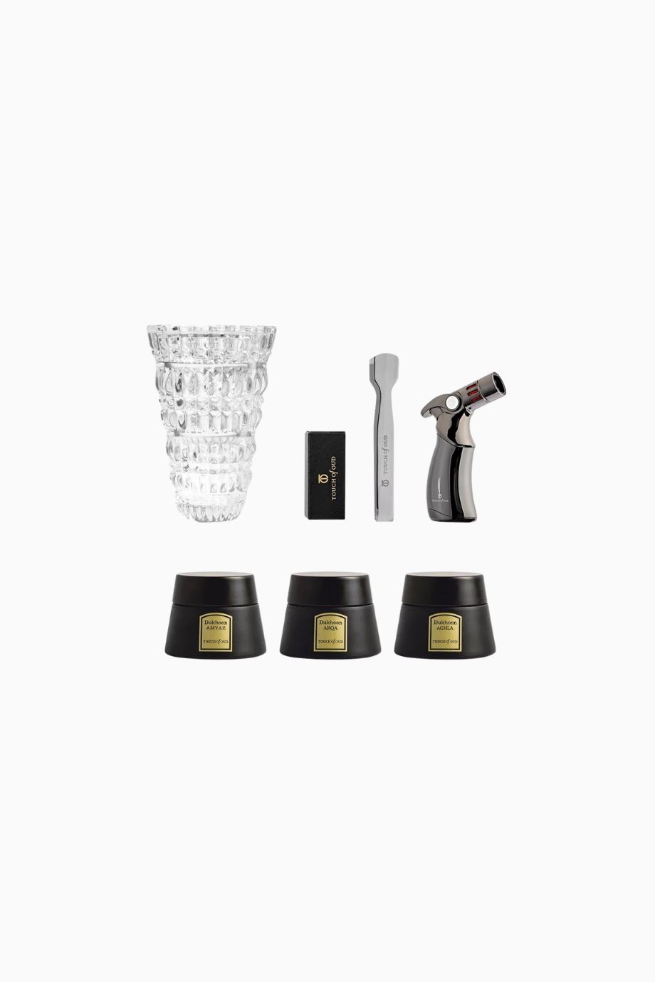 Dukhoon, Tütsü Hediye Seti, Arqa, Aghla ve Amyaz ile Aromatik Deneyim
