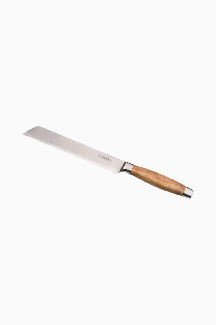 Zeytin Ağacı Saplı Lüks Tasarım Ekmek Bıçağı  20 cm