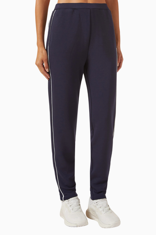 DoubleSoft® Slim Fit Borulu, Lacivert Şık ve Rahat Eşofman Altı