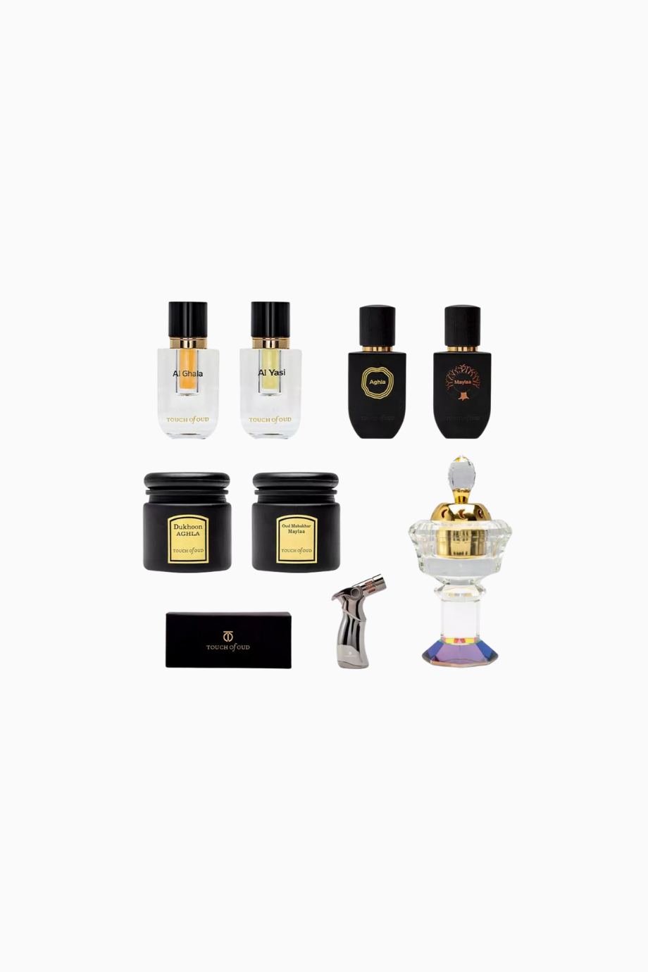 9 Pieces Gift Set III Lüks Parfüm, Tütsü ve Esans Yağları Hediye Seti