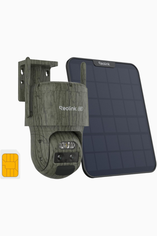 TrackMix LTE 4K 4G SIM Kartlı Solar Güvenlik Kamerası