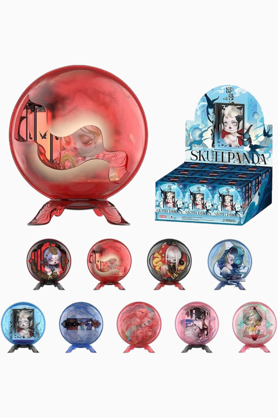 Skullpanda The Mirage Serisi Tam Set Koleksiyon Figürleri