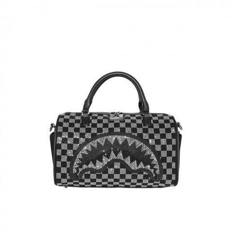 Checkered Trinity Mini Duffle Çanta Şık ve Kompakt Tasarım