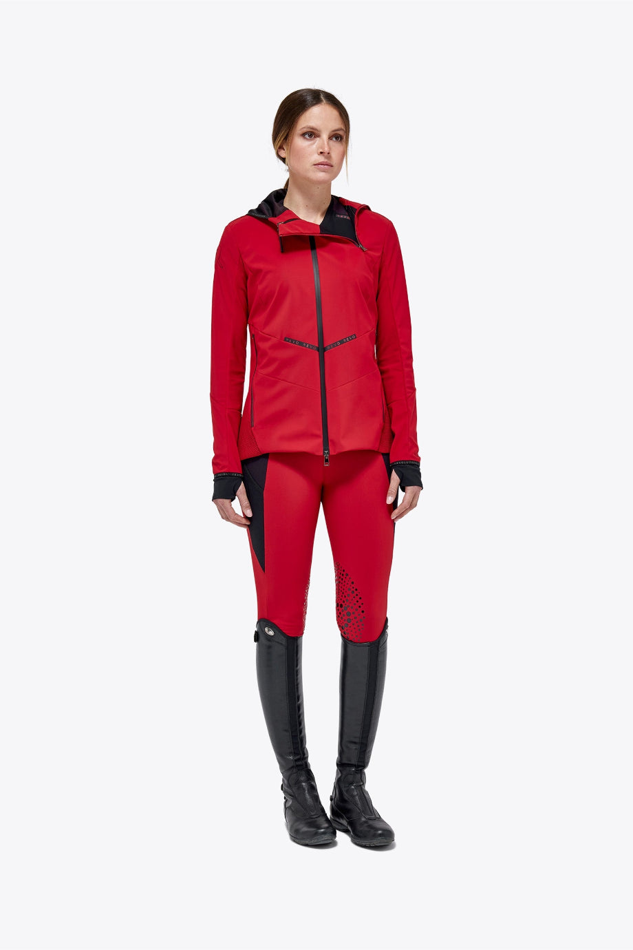Su ve Rüzgar Geçirmez Softshell Kadın Binicilik Montu